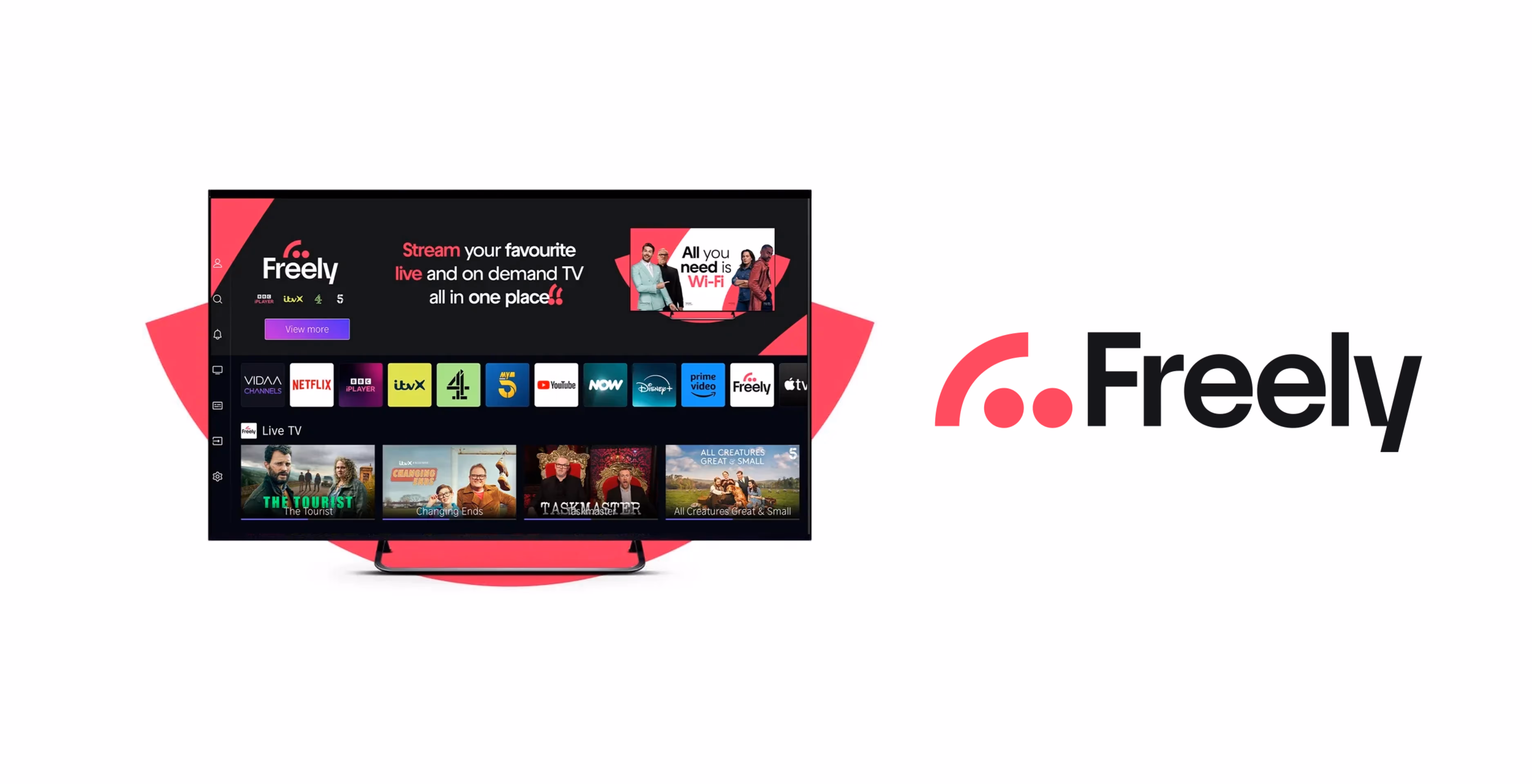 Freely vs Sky Stream UK TV Abroad