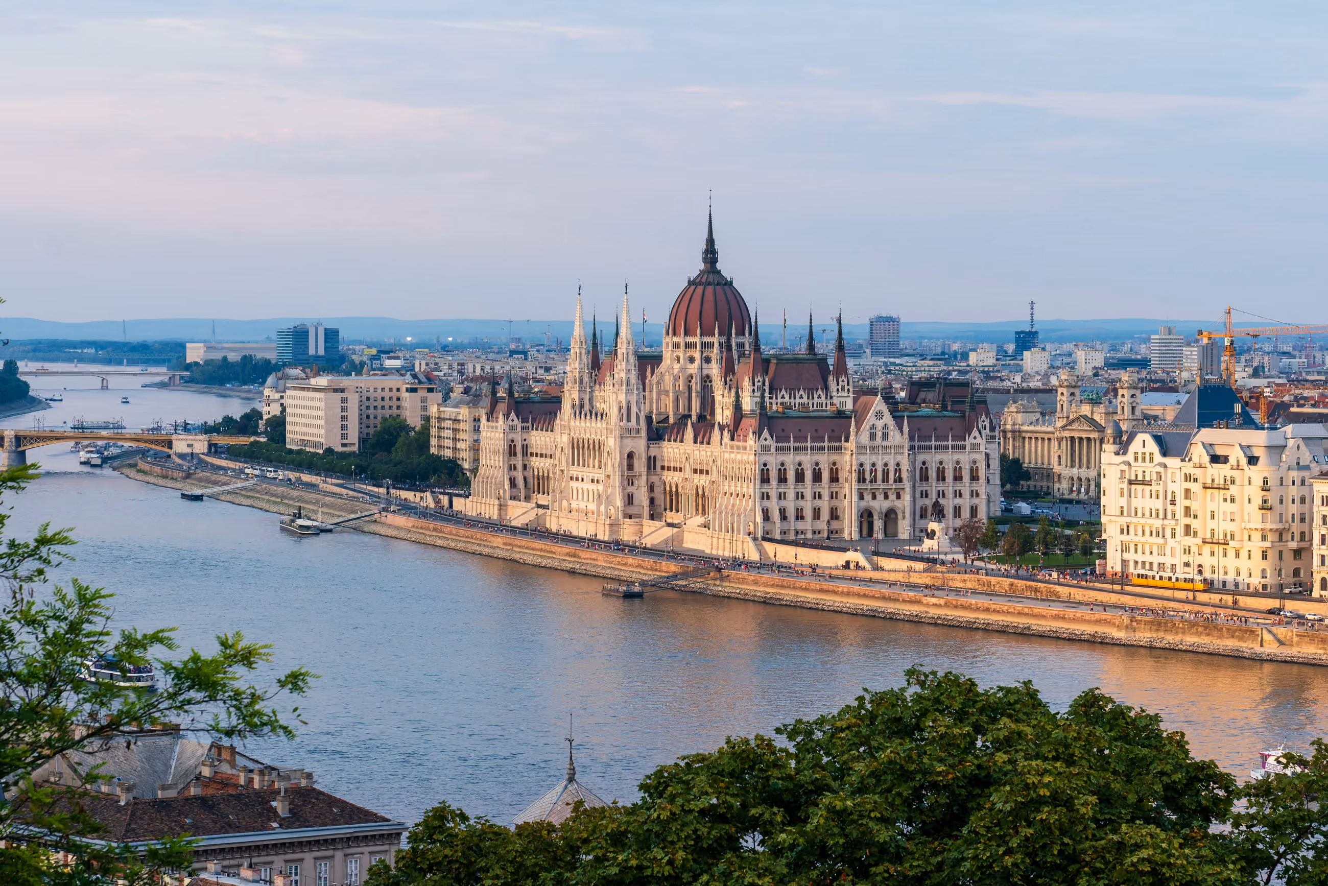 The Danube and the Hungarian Parliament in Budapest, host city of the 2026 World Athletics Ultimate Championship